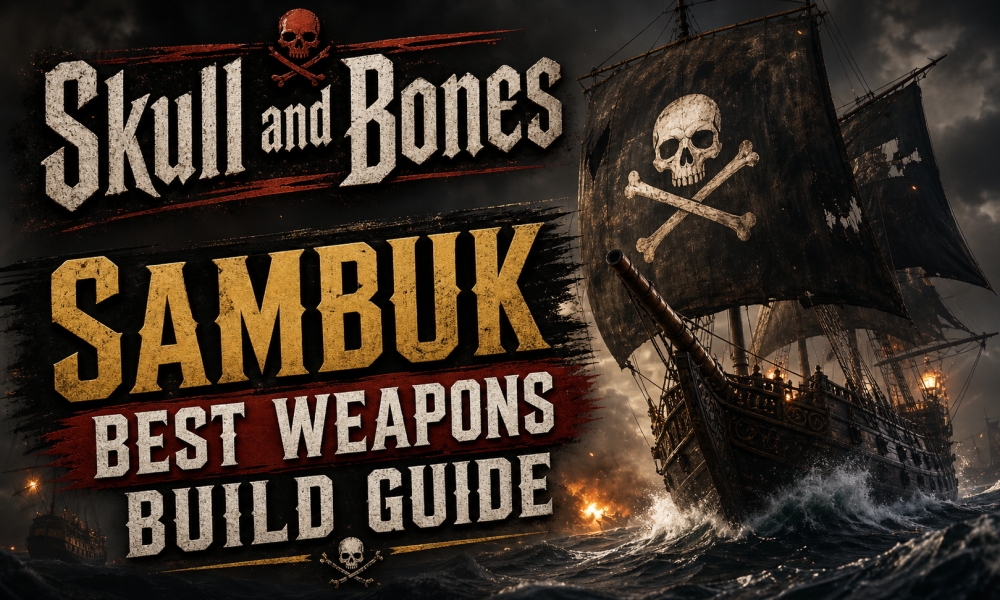 Skull and Bones Sambuk Best Weapons Build Guide
